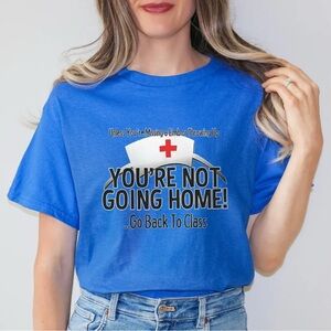Gildan Blue Nurse Humor T-Shirt